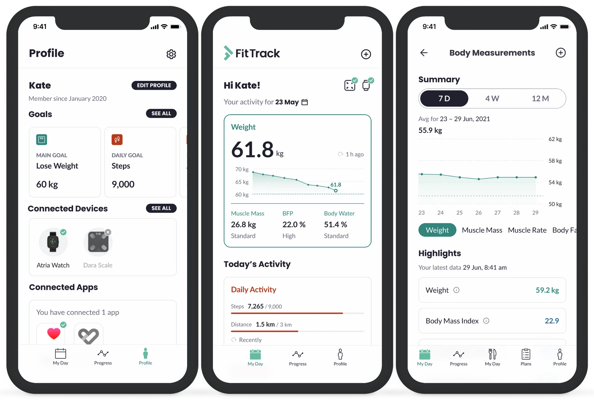 FitTrack Pro Fitness App